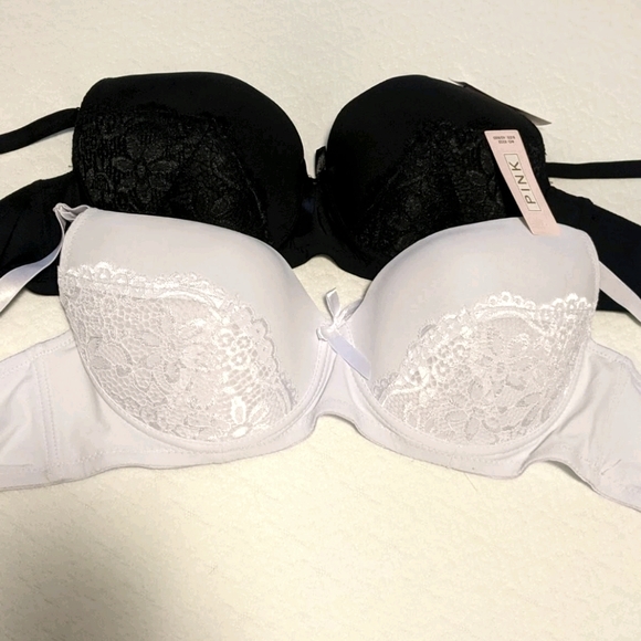 PINK Victoria's Secret Other - Set of 2 42D Pink lacy bras